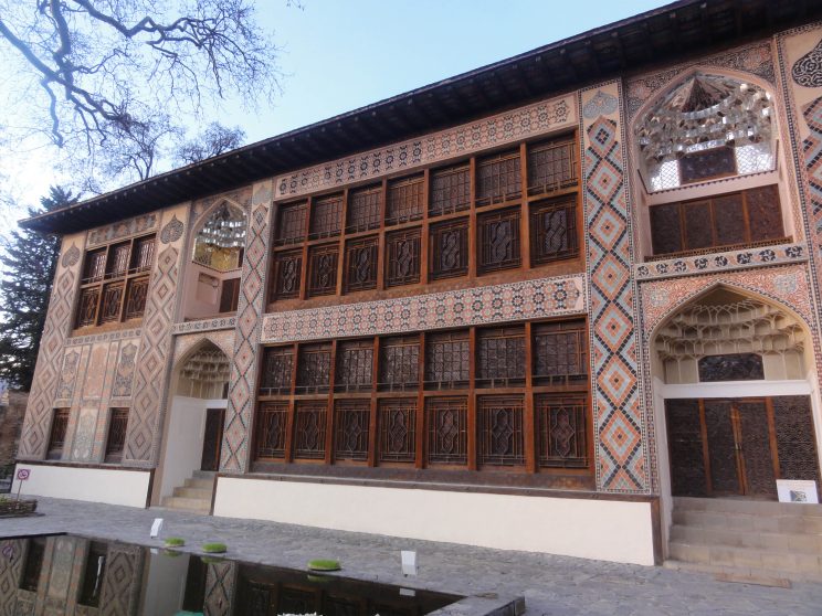 Khan palace from 1762 in Sheki, close to Tzakatala town