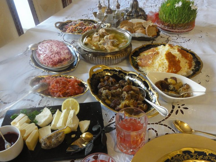 An Azeri lunch